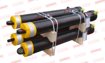 116960 Kempf Frontkippzyl. FE A 5830 - o.Chassisk. 250 bar, 87 Liter, kpl hvc.